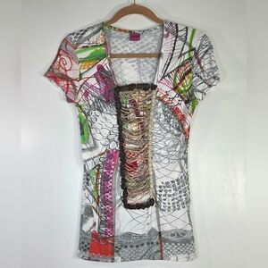 VINTAGE SAVE THE QUEEN URBAN RENEWAL ONE OF A KIND  LADDERING TOP.